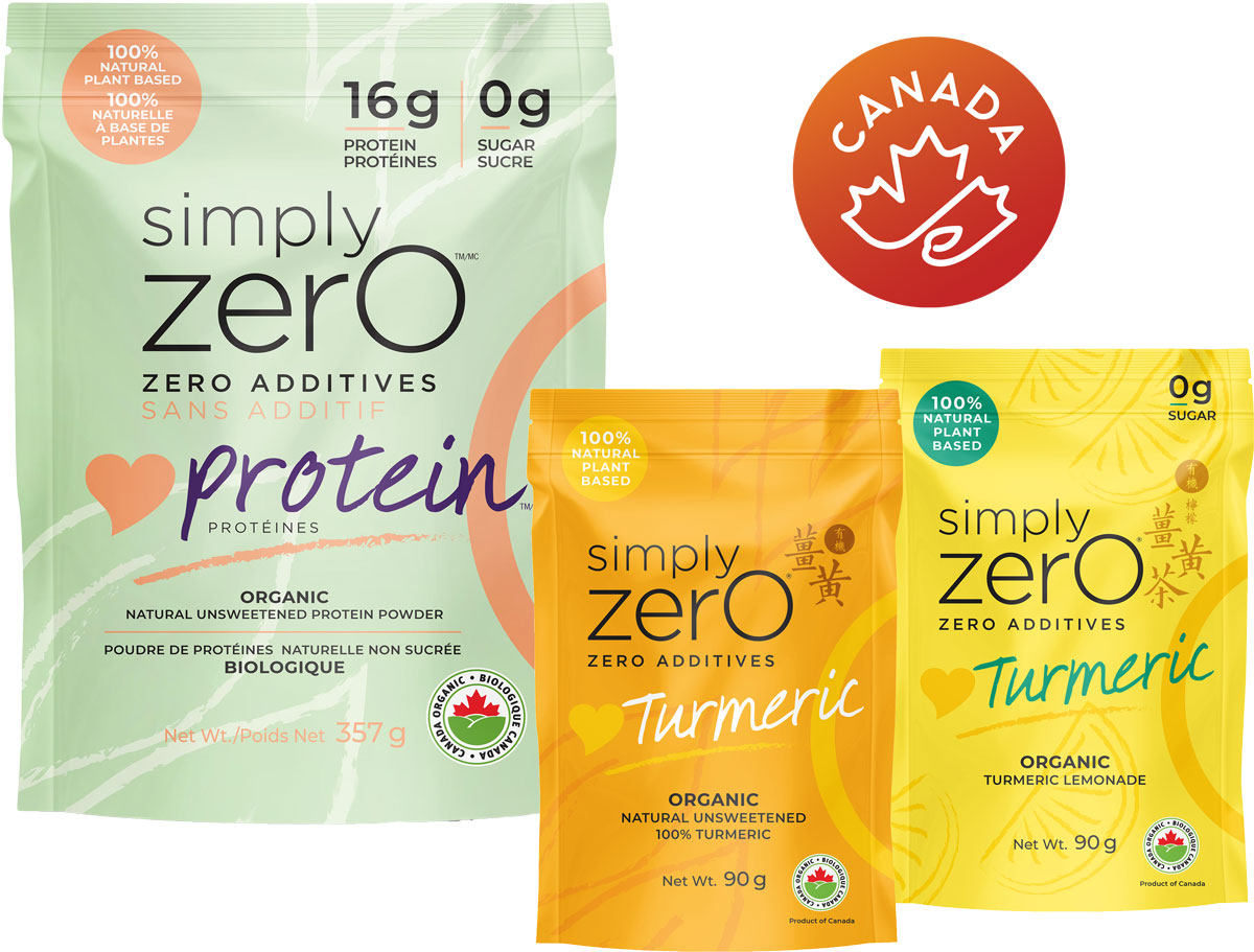 Simply Zero Protein and Turmeric